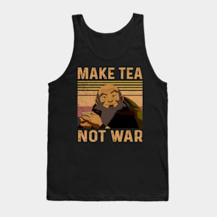 Make Tea Not War Peaceful Samurai Tea Drinker Tank Top